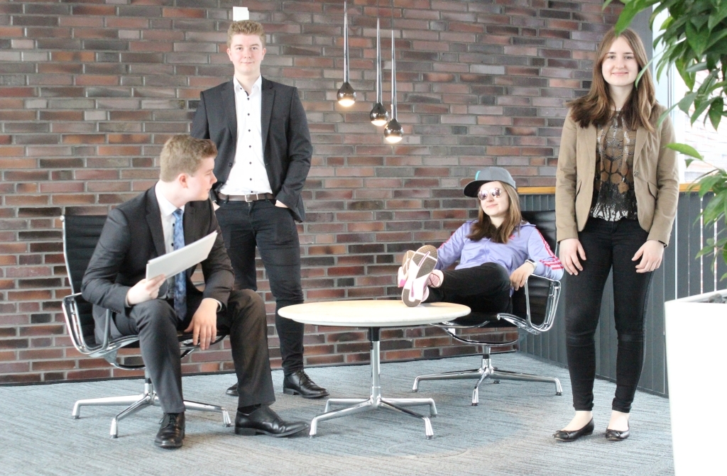 Vincent und Sarah mit Positiv- und Negativbeispielen