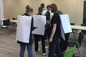 Gruppenarbeit zum ersten Eindruck
