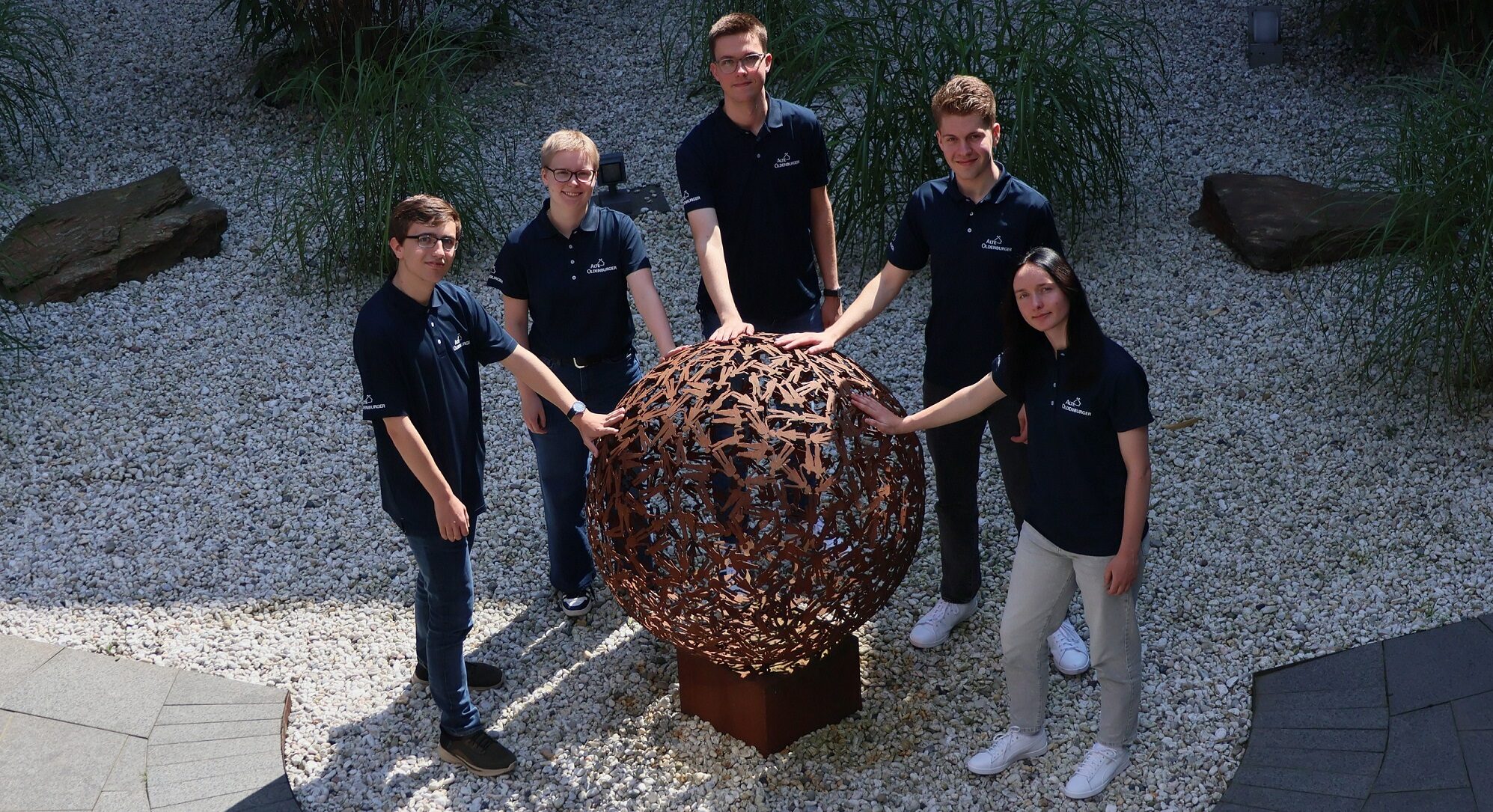 Gruppenbild der IT-Azubis 2025